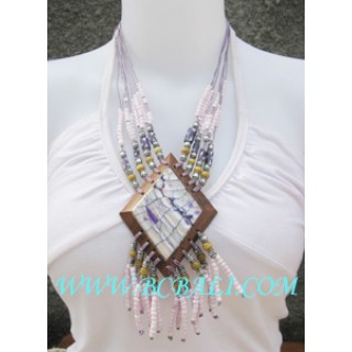 Beaded Necklaces Shells